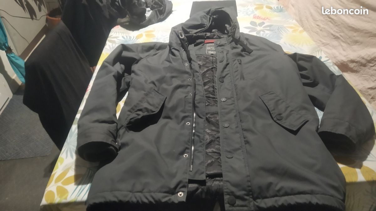 Vend coupe vent chaud avec capuche taille m marque etirel (image 1)