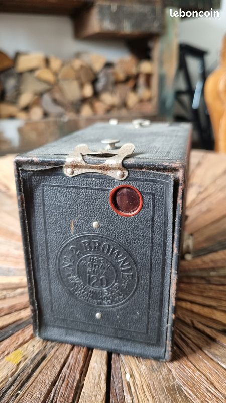 KODAK BROWNIE ancien appareil photo N° 2 made U.S.A aby Eastman Kodak