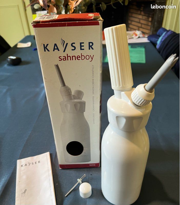 Siphon à chantilly 0,5L Kayser Sahneboy