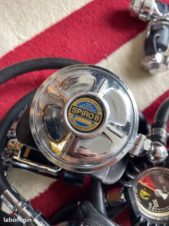 Détendeur Spiro Club (La Spirotechnique) Vintage Des Années 80 - Vendu En L'état
