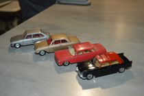 Dinky Toys 553 - PEUGEOT 404 blanc, Original, etat d'usage - Collection