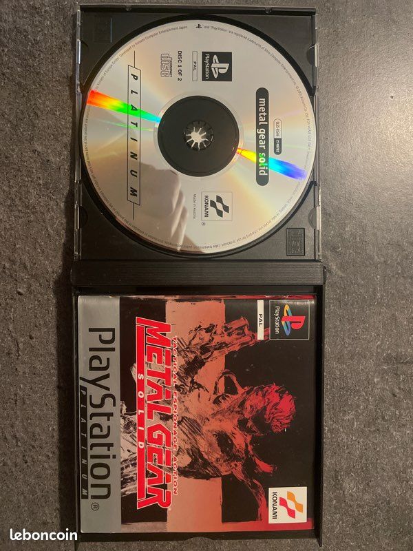 PS1 METAL GEAR Solid Pal Italiano Playstation 1 Completo Di Tutti Libretti +Demo EUR 154,90 - ES