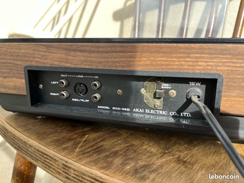 Platine Cassette AKAI GXC-39D – Pièces Mécanisme + Ampoules – Vient D'un Appareil Fonctionnel