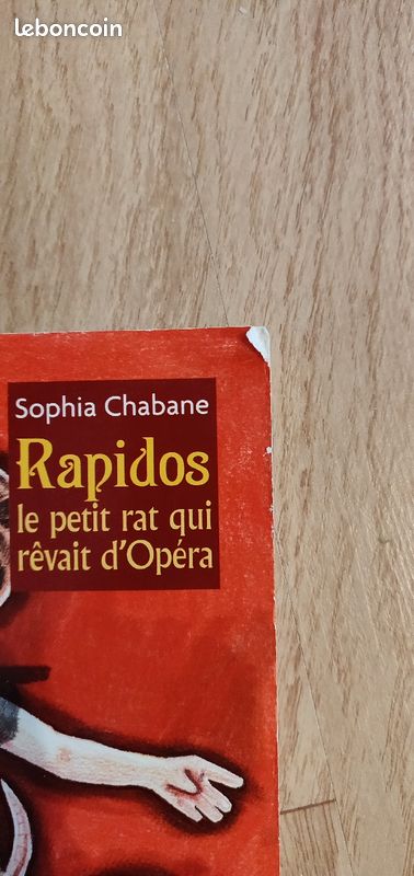 Livre . Rapidos le petit rat qui aimait l'opéra (image 2)