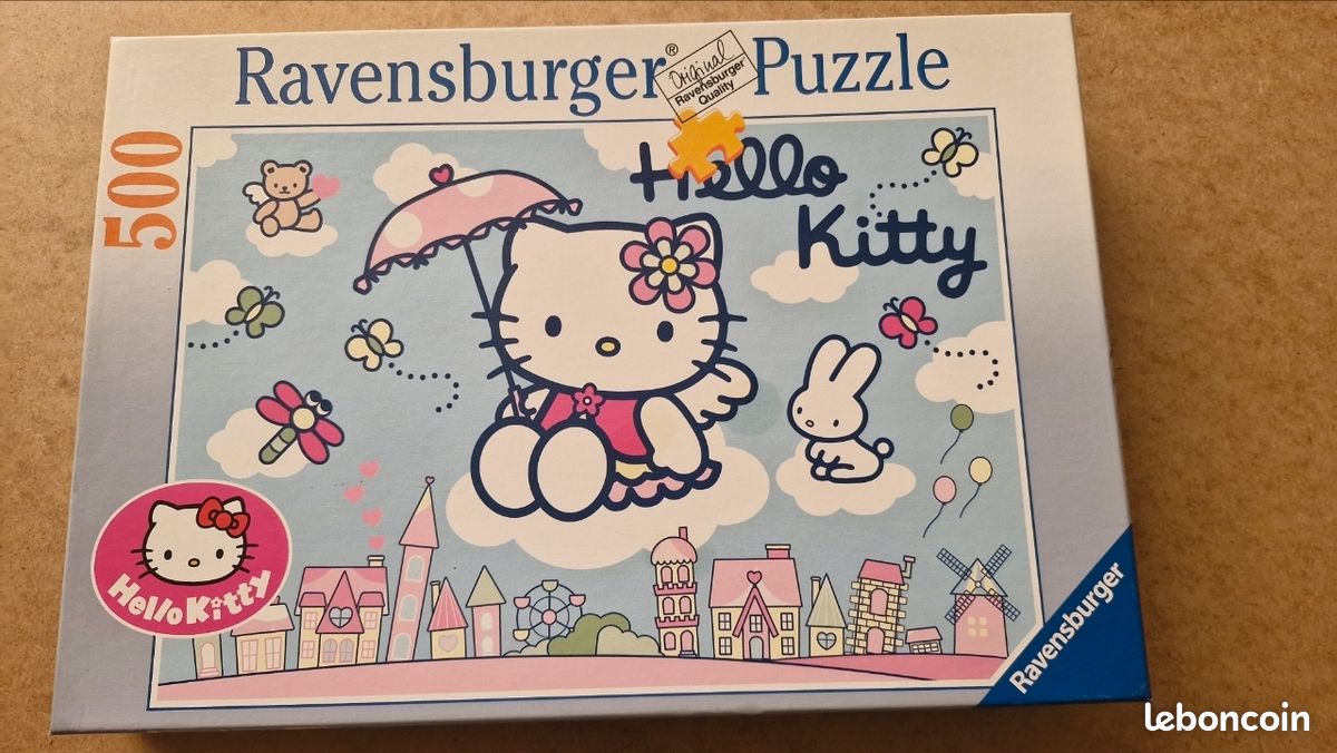Puzzle 500 pieces hello kitty (image 1)
