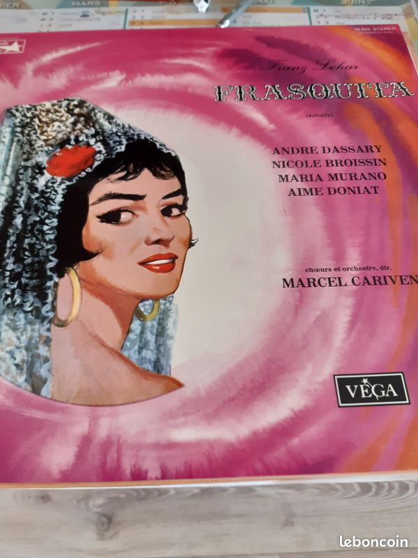 Disques vinyle 33 tour opéra et opérettes (image 2)