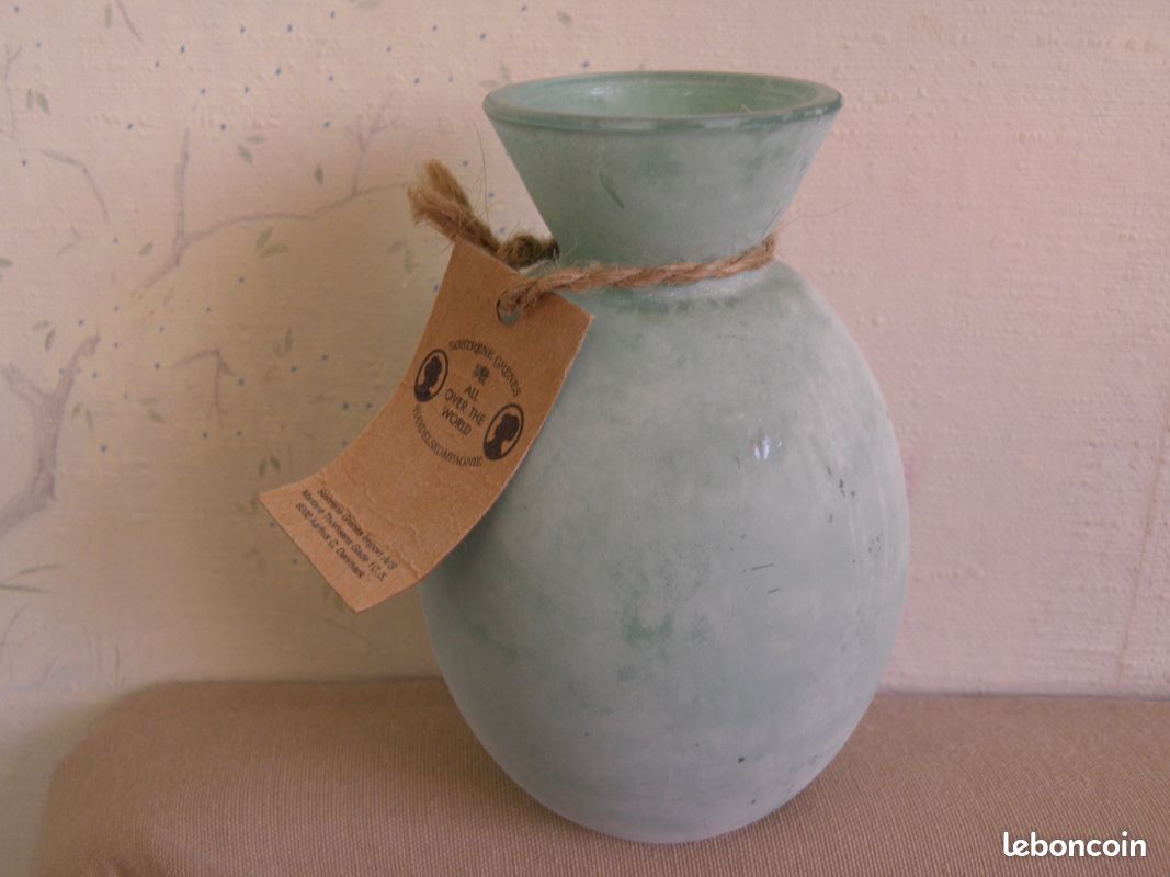 Mini Vase verre 10cm Neuf (image 2)