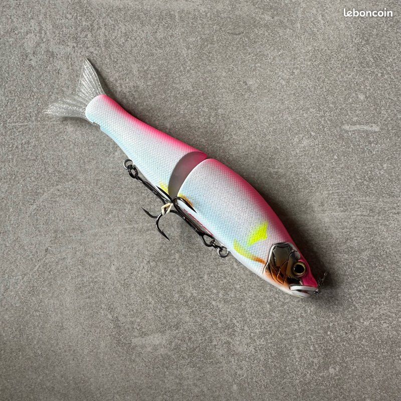 Leurre Gan Craft Jointed Claw 128 Salt - Flottant Articulé - AS-15 - 128mm - 3/4 Oz - Neuf