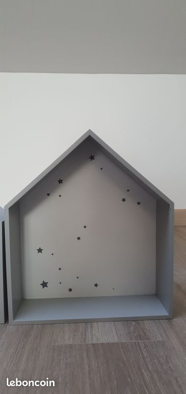 Étagère cabane étoile gris maison du monde (image 4)