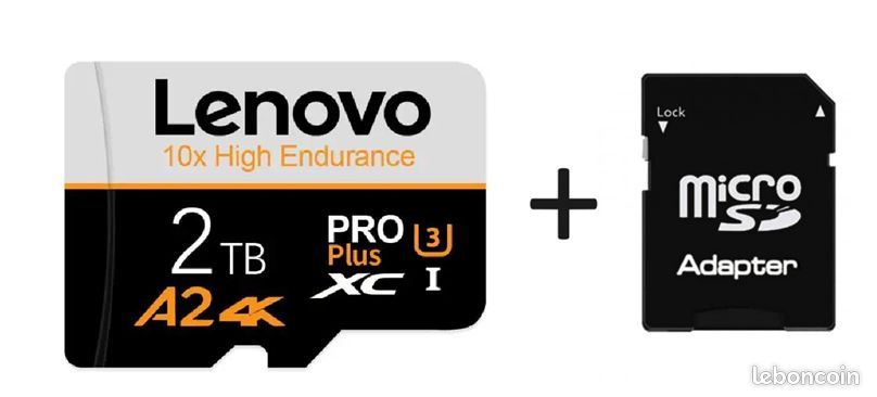 Carte Mémoire Kingston Micro SD 64Go - SDCS2/64GB