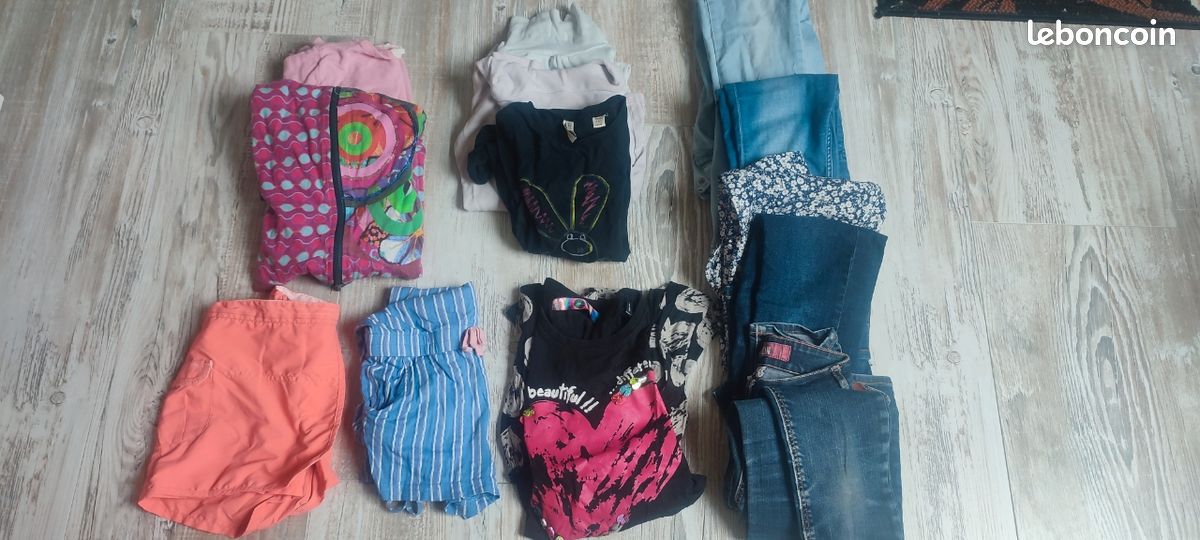 Lot vêtements fille 9 ans (image 1)