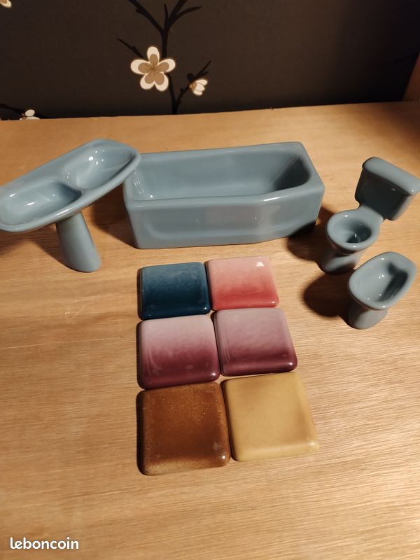 Ensemble salle de bain Selles céramique collection (image 1)