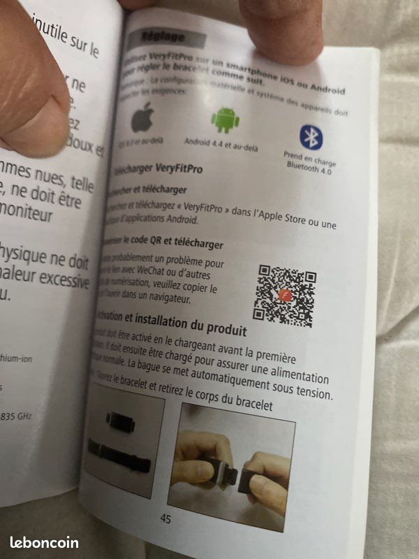 Montre bracelet d'activités connecté Kappa Neuve (image 5)