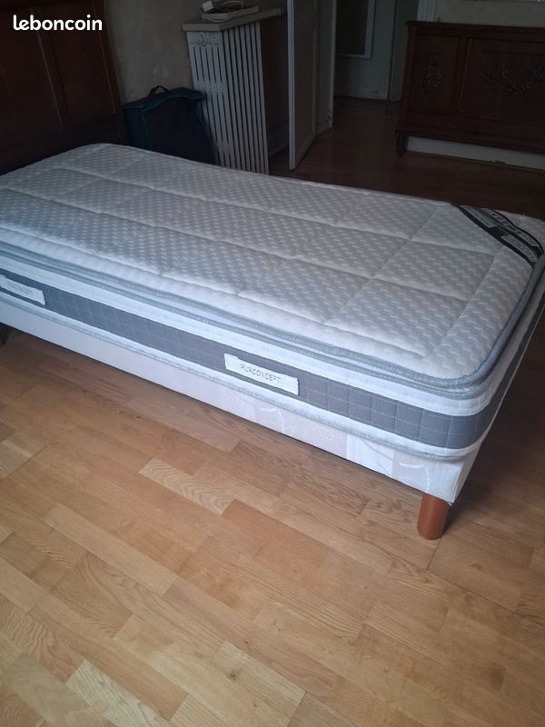 Lit + matelas (image 1)