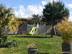 Maison 120m2, 4 chambres, aucun travaux, jardin clos et arboré avec toboggans
