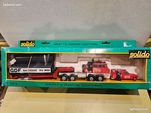 Berliet T12 Transport Exceptionnel n°305 B avec re - Lot 547