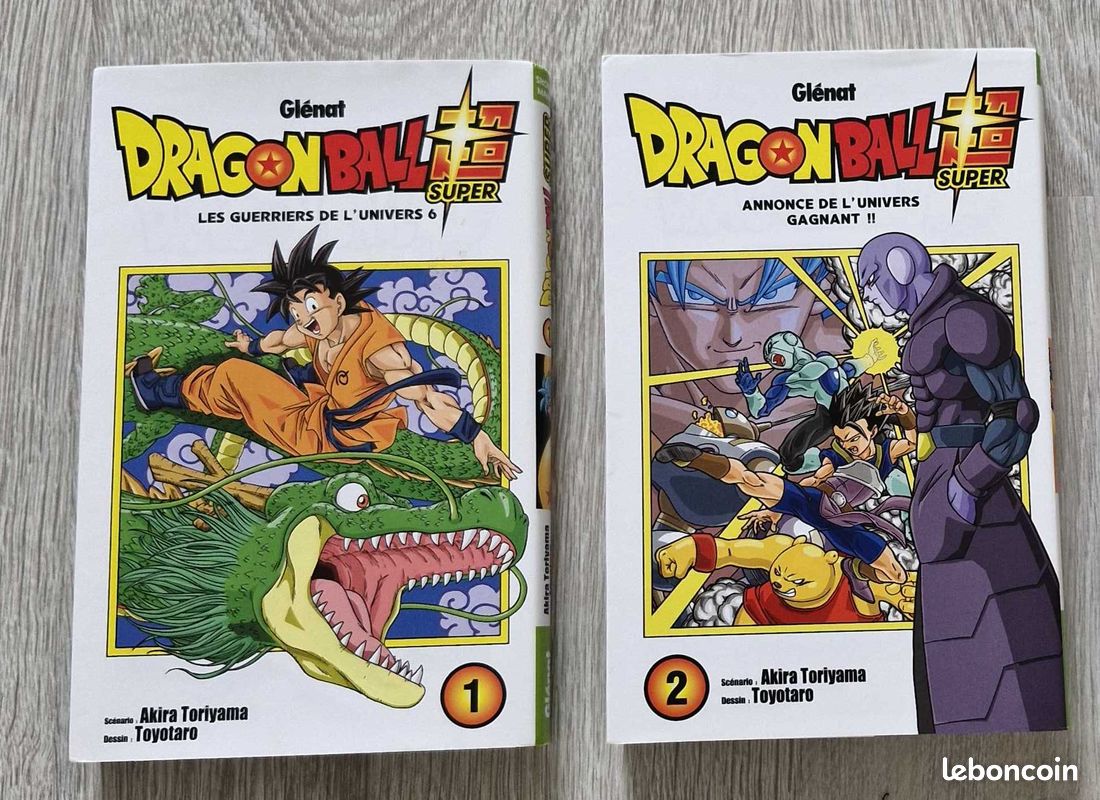 Lot de 2 Manga Dragon Ball Z Super tomes 1 et 2 (image 1)