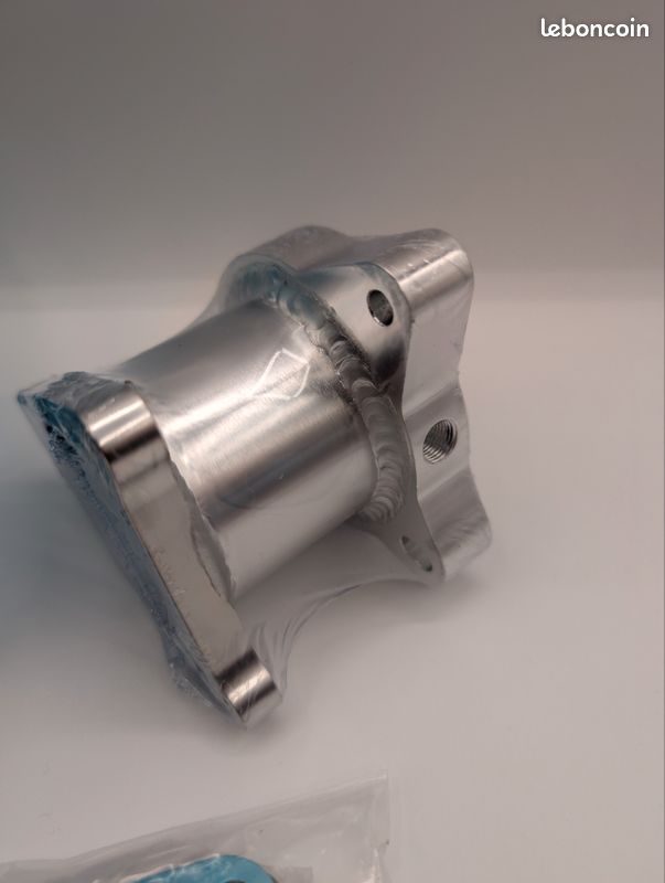 Kit De Suppression EGR Akozon Pour Delica/Pajero, Aluminium, Vanne à Boisseau, 2 Ports, 2 Pouces, Filetage, Blanc Comme Montré Sur L 'image