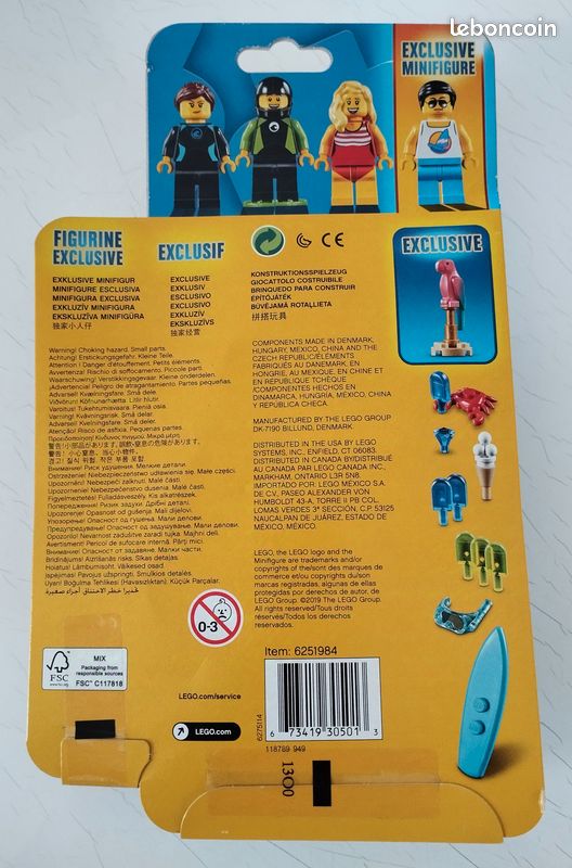 Lego City Lego Summer Celebration Minifigure Pack Lego 40344