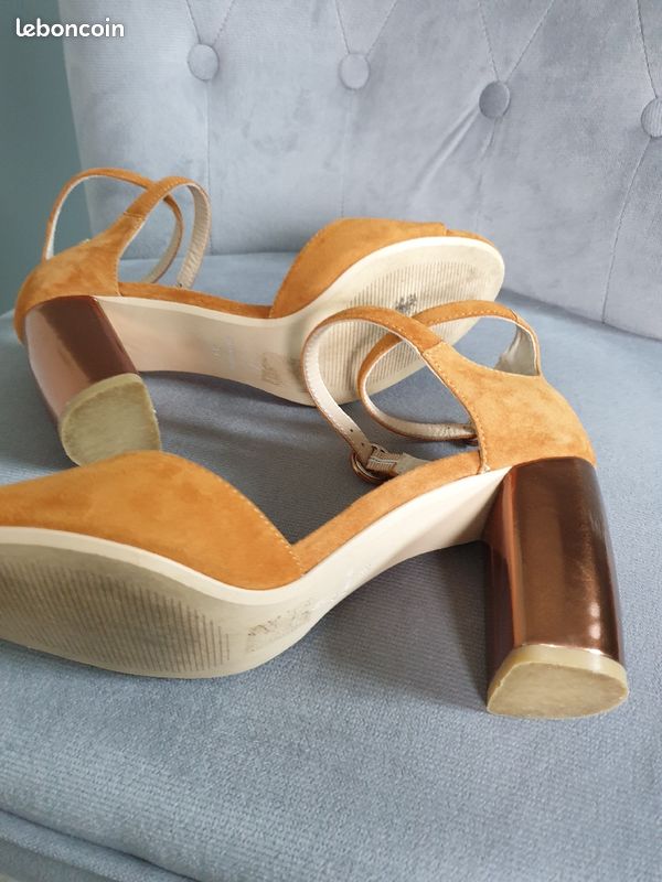 Pieds nus talon 8.5 cm JB MARTIN, Xevi,39 (image 3)