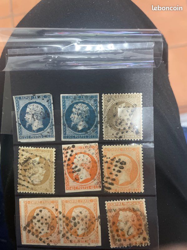Timbres France Napoléon - Nos 11 Et 12 - Bel Aspect, Marges Correctes