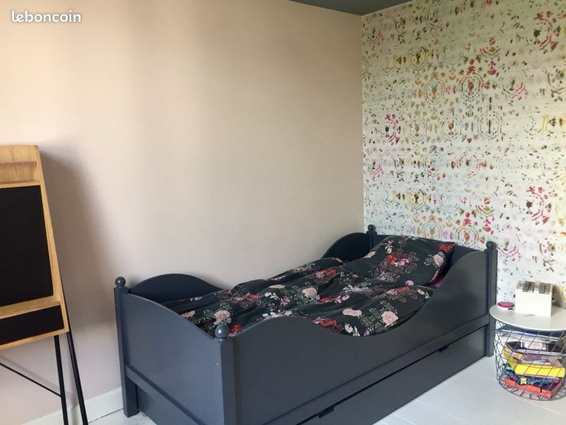 Lit simple + matelas + sommier AM-PM 90-190 (image 2)