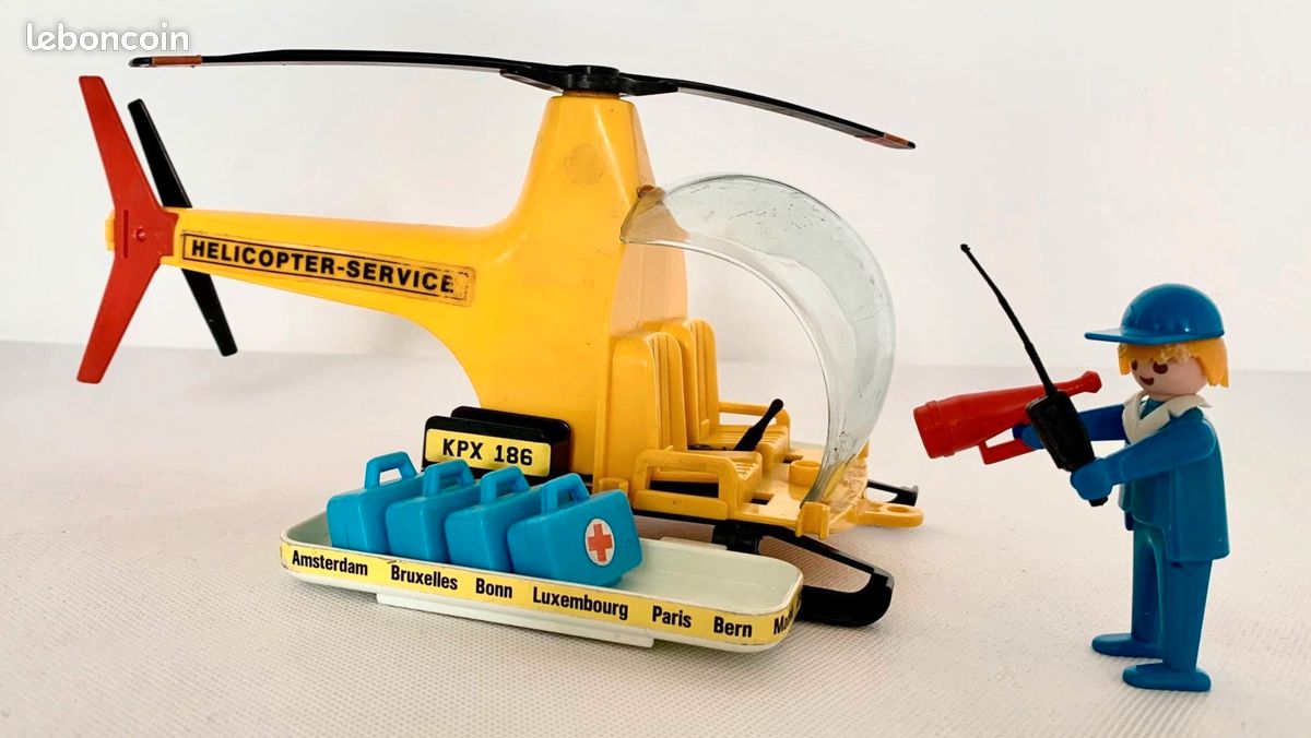 Hélicoptère de secours playmobil (Gebraucht) in für CHF 2 – mit
