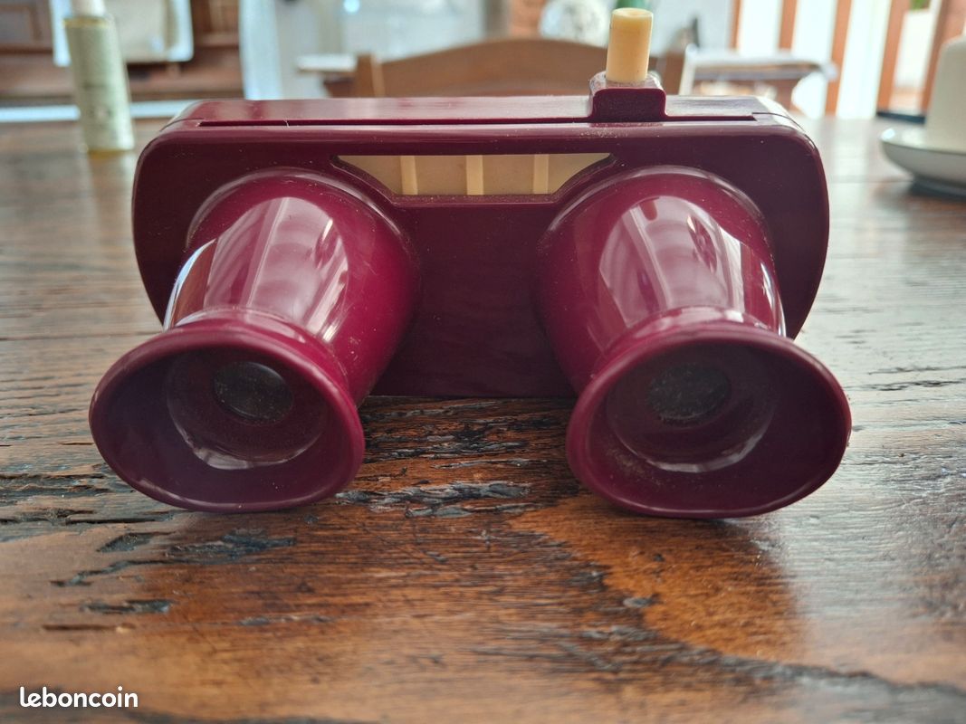 ANCIENNE VISIONNEUSE DIAPOSITIVES CENEI SCOPER G1 A PILES VINTAGE