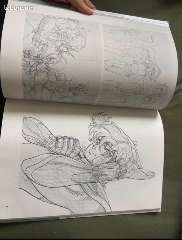 Artbook japonais de Saint Seiya (Les Chevaliers du Zodiaque) (image 5)