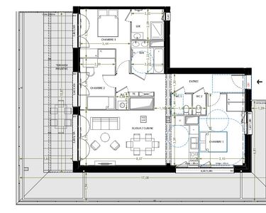 Appartement 573 000 € - 90 m²