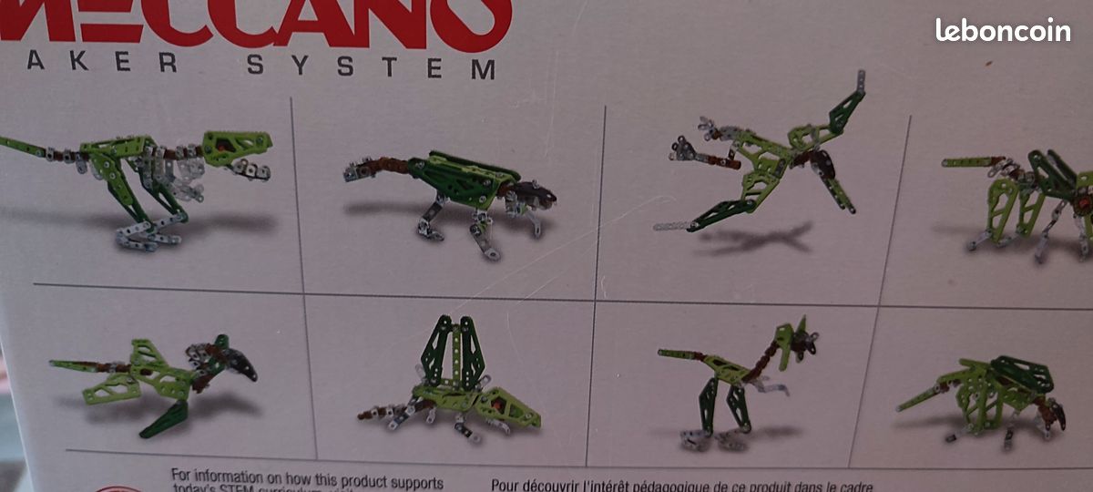Meccano maker systèm Dinosaure (image 1)