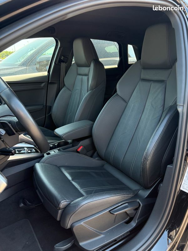 A3 Sportback 150CH S Line Garantie 6 ans Suivi complet Audi Carplay Sièges chauffants Matrix Keyless GPS ACC 19P 419/mois (image 5)