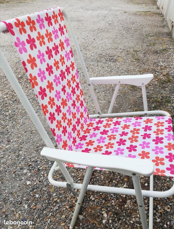 Chaise jardin pliante (image 1)