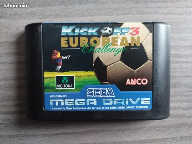 KICK OFF 3 EUROPEAN CHALLENGE SEGA MEGADRIVE PAL MULTI D KICK OFF 3 EUROPEAN CHALLENGE SEGA MEGADRIVE PAL MULTI D