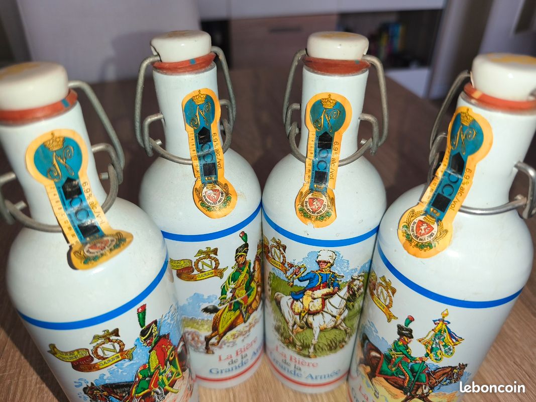 ANCIENNE BOUTEILLE DE biere FISCHER avec bouchon en porcelaine EUR 5,00 - FR