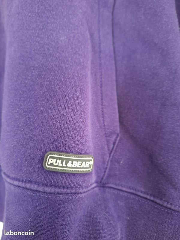 Pull homme de marque pull & Bear taille S (image 3)
