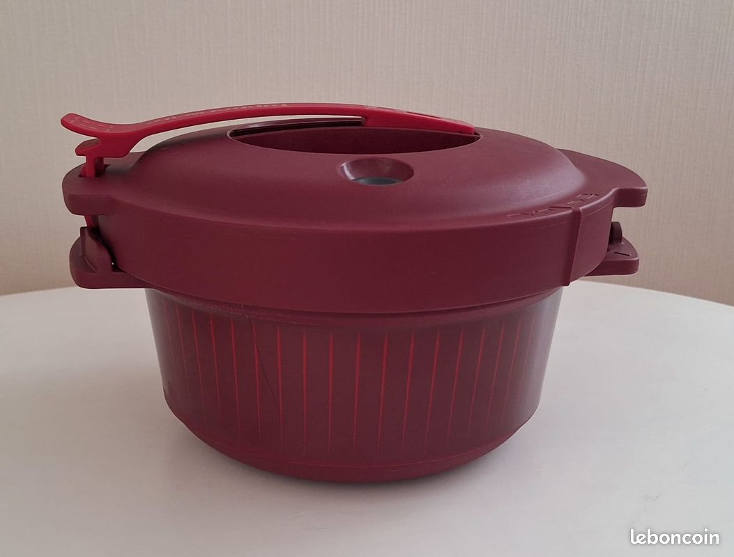Cocotte-minute pour micro-ondes Tupperware Micro Minute + livre de recettes - Arts de la table