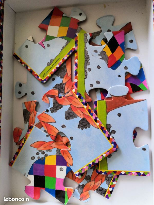 Puzzle Elmer "Petit Jour Paris" 9 pièces (image 3)