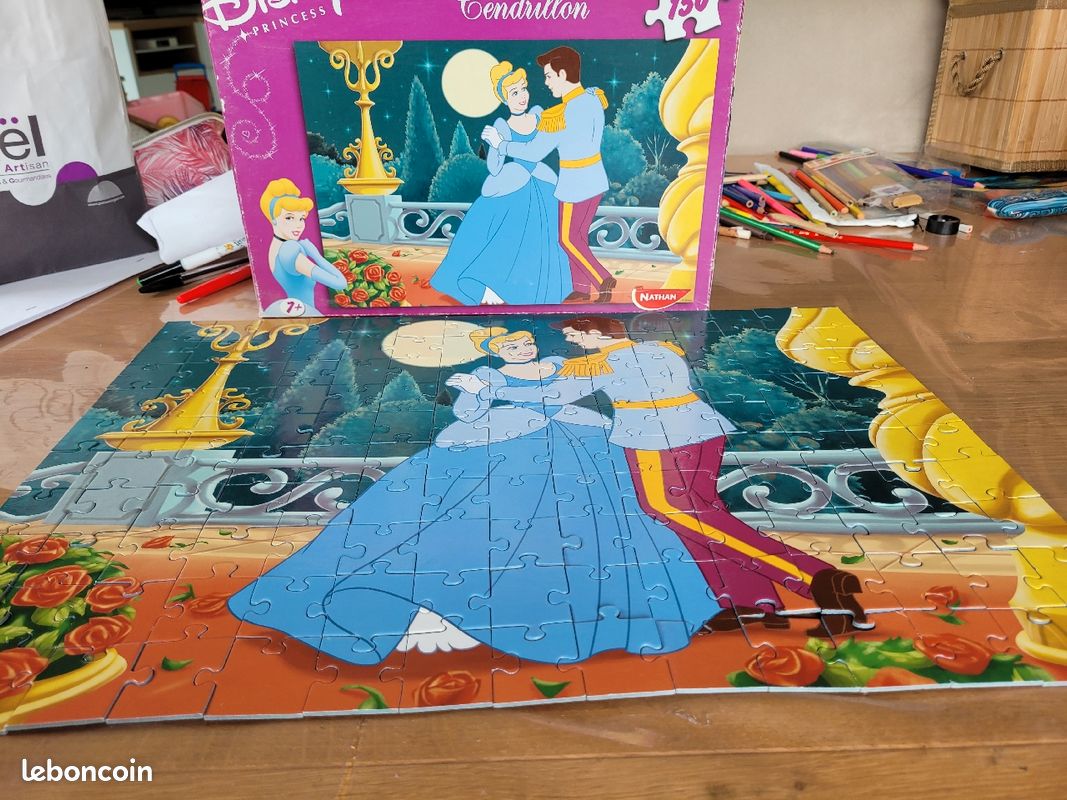 Puzzles disney princesses cendrillon, pocahontas... (image 8)