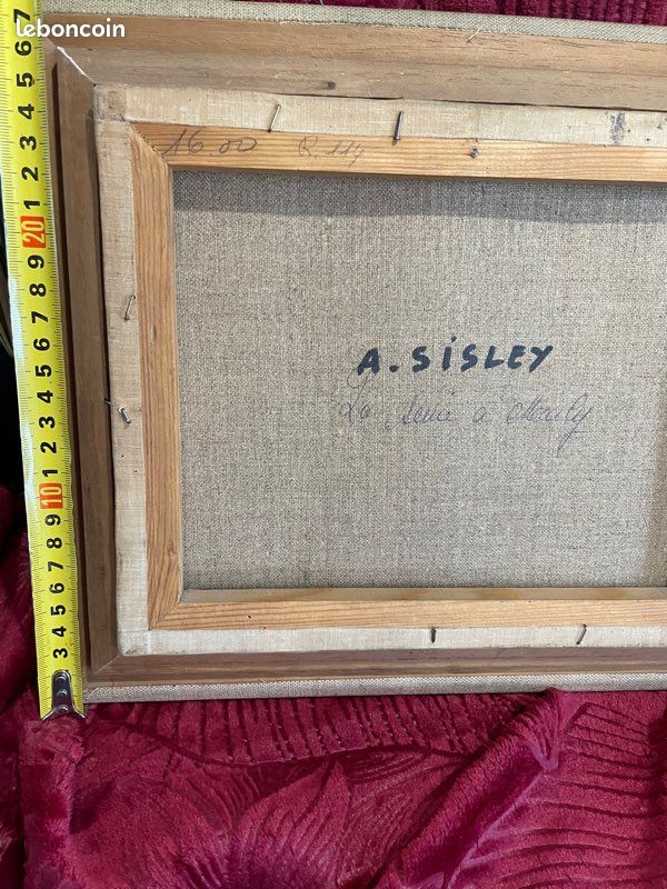 Tableau ancien A. SISLEY (image 7)