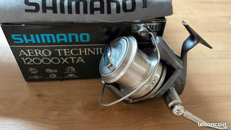 shimano aero technium 12000 xta reels XTB 14000 Reel + Spare Spool Antique & Vintage Fishing Tackle Shimano Aero Technium 12000 XTA