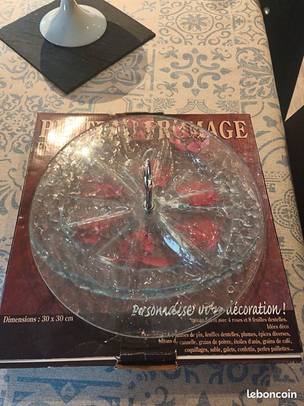 Lot de plateau a fromage vintage (image 9)