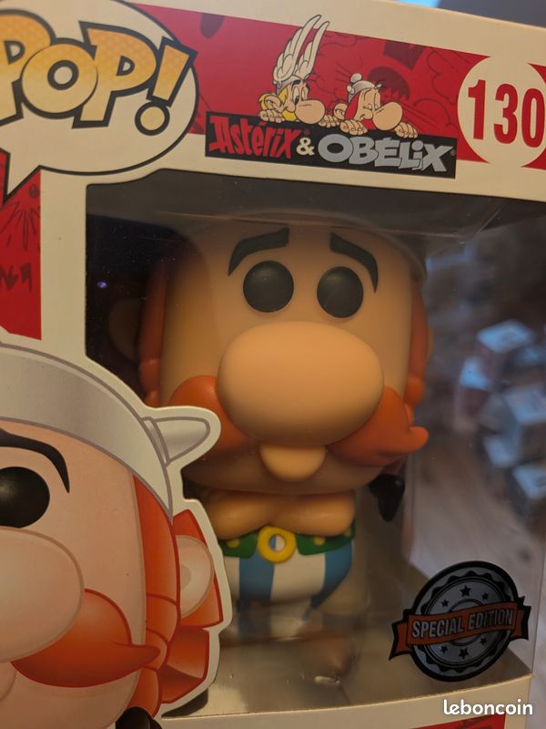 Figurine Funko Pop! Obélix N°130 – 2016 – Neuve – Réf. 05549
