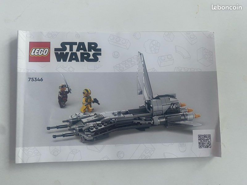 Notice Lego StarWars : 75346 Le chasseur pirate (image 1)