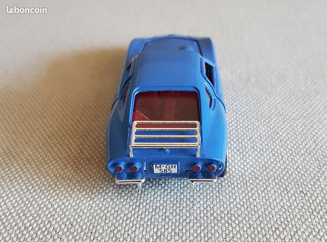 Opel GT 1900 Dinky Toys Atlas – Échelle 1/43 – Zamac Bleu – Collection Boîte D’origine