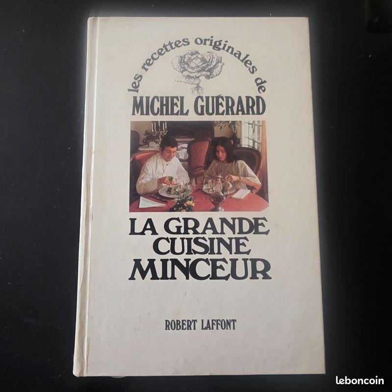 RARE EN CET ÉTAT Michel guerard la grande cuisine minceur-Édition Robert Laffont-Super État (image 1)