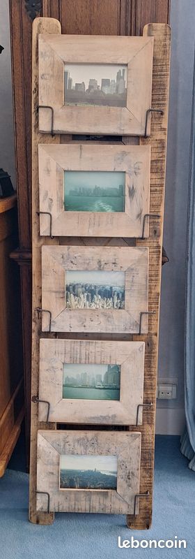 Porte photo en bois (image 1)