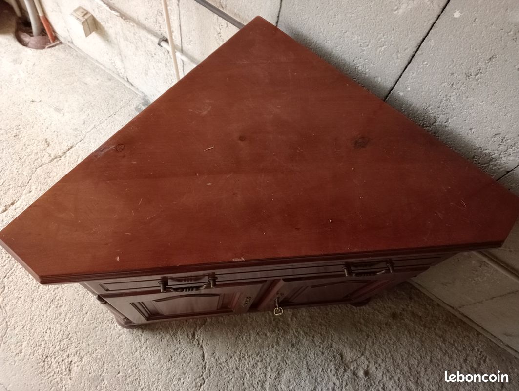 Meuble d'angle en chêne (image 4)