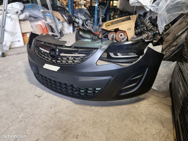 Pare choc avant opel corsa D complet (image 1)