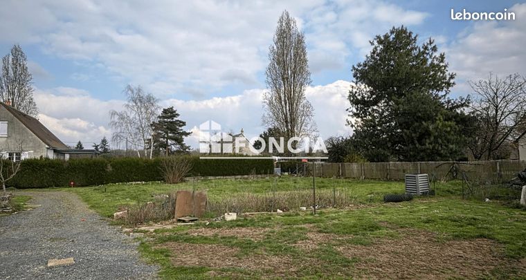 Terrain 980 m² Esvres Sur Indre